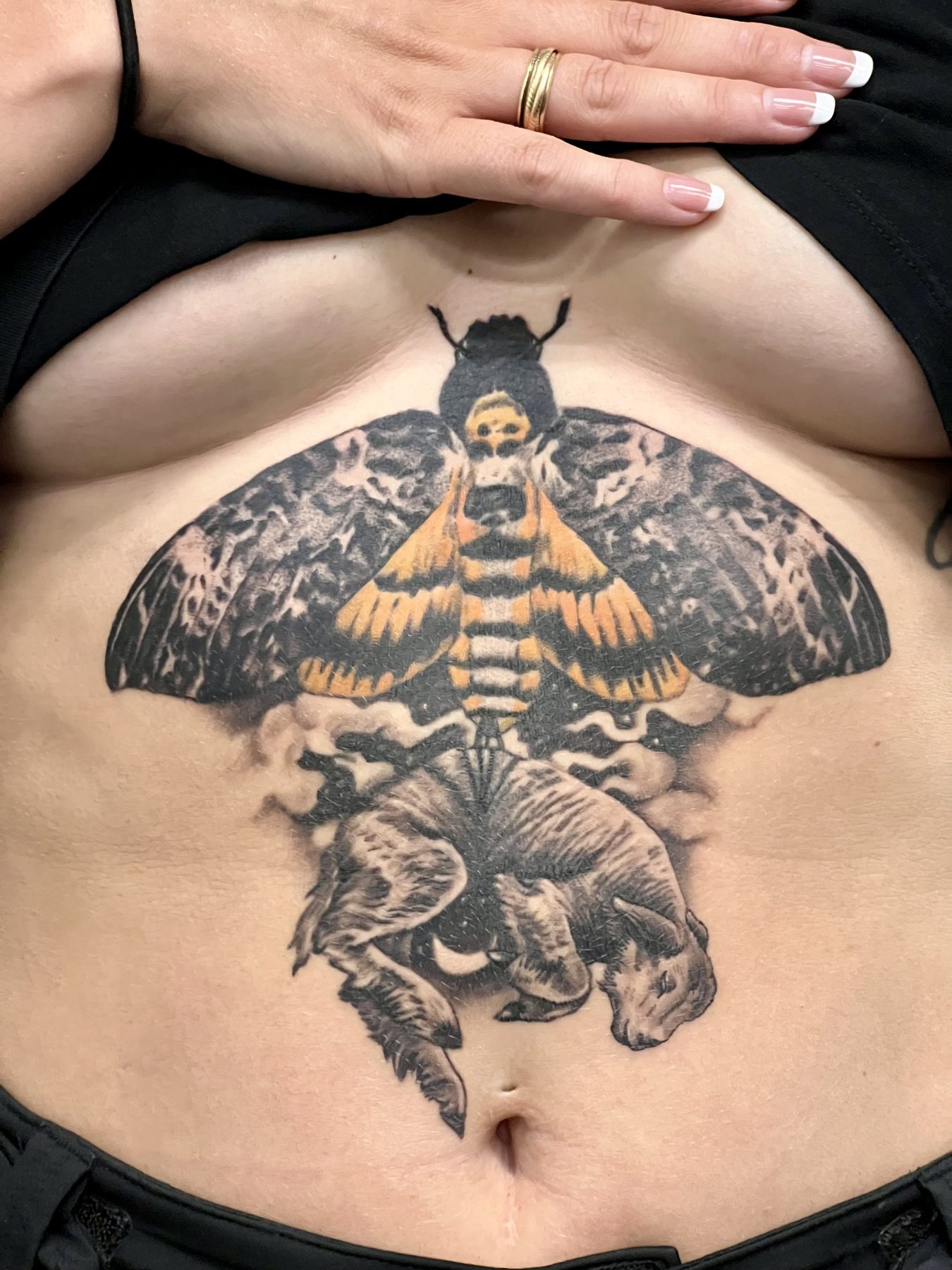 Tattoo artwork realism Phuket Old Town